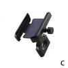 Motorcycle Bike Phone Stand Holder 360 Rotatable Handlebar Aluminum Alloy Phone Holder Rearview Mirror Mobile Cell Phone Bracke