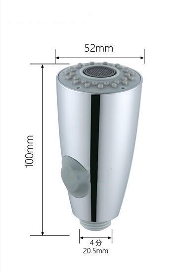 Shower Head ABS 2 Way Kichen Faucet Replacement Parts Faucet Accessories Spouts Kitchen Faucet Nozzle Factory Direct Sale price