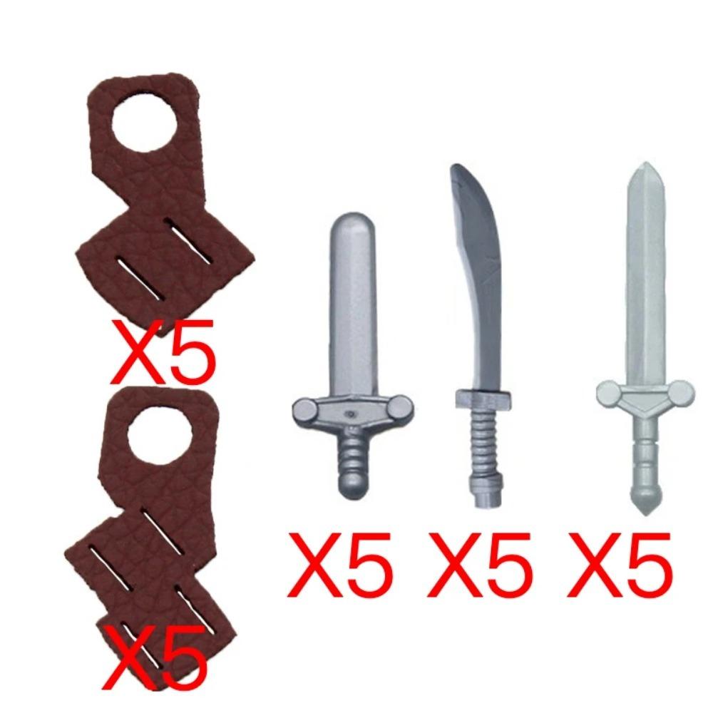 Mittelalterliche Burgsoldaten Actionfiguren Baustein Drache Anime Ritter Zubehör Kriegspferd Miliz Helm Schild Spielzeug Geschenk B15