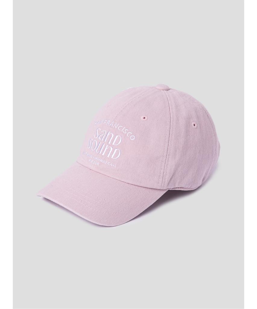 Saendeusaundeu (Unisex) San Francisco Logo Cap Light Pink