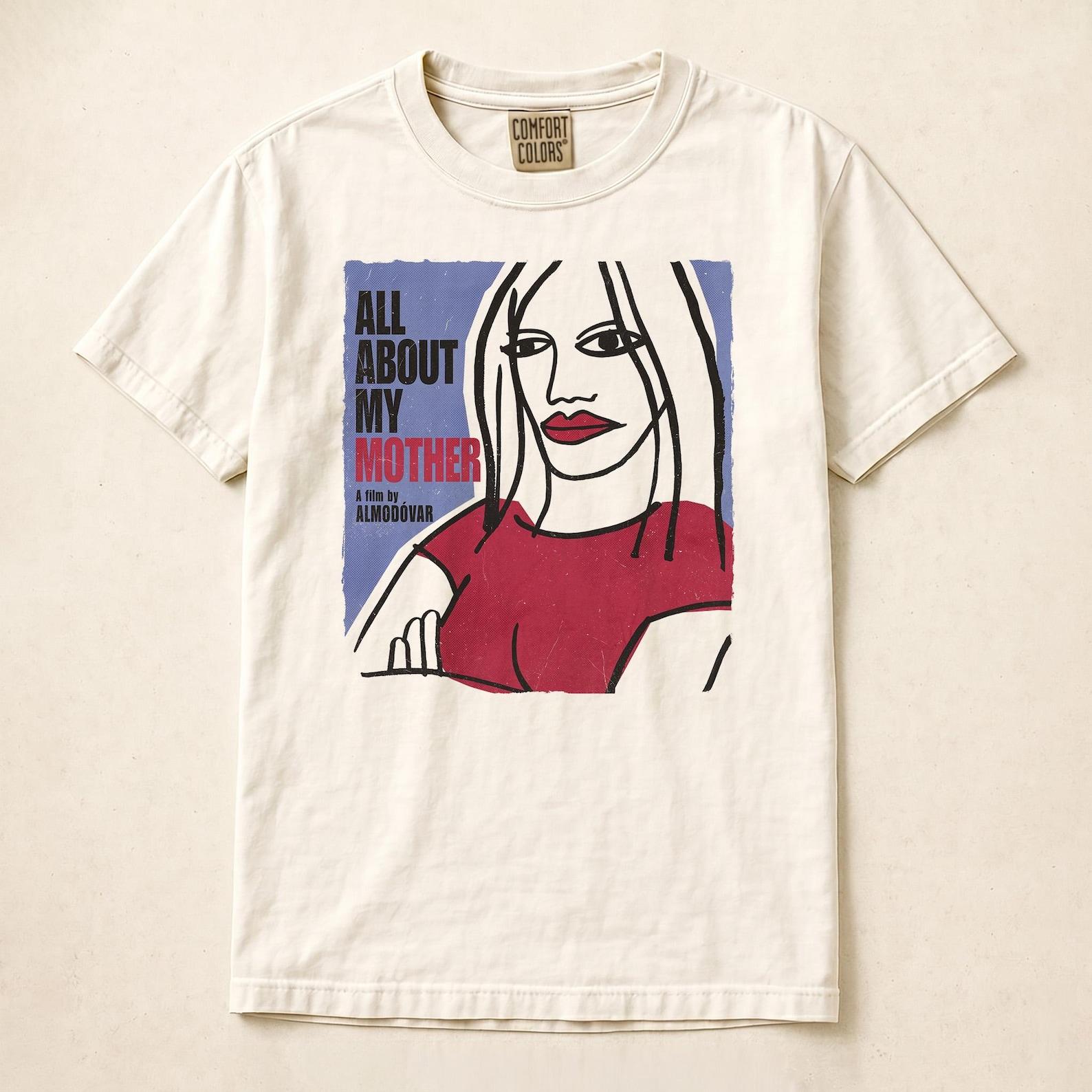 All About My Mother T shirt Spanish Cinema Pop ArT shirt, Cult Film Gift M
