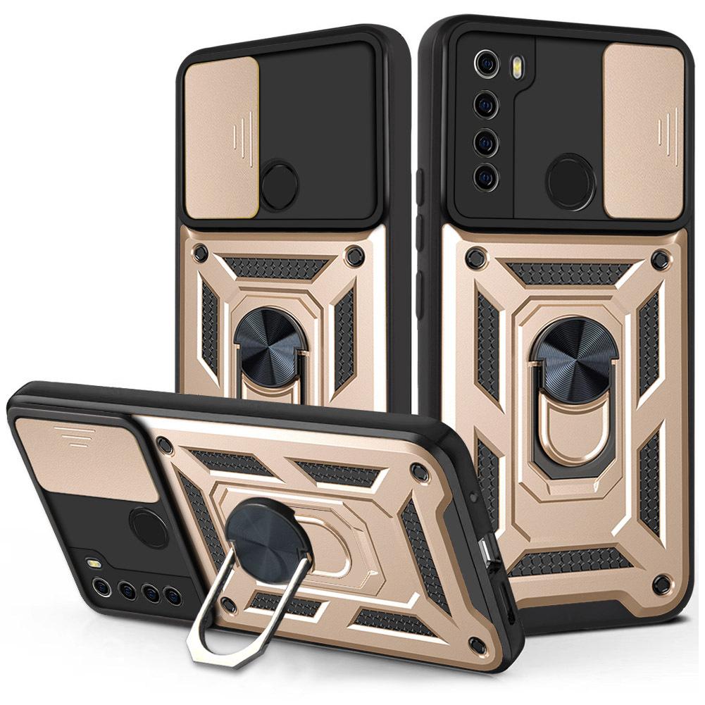 for Xiaomi Redmi Note 8 Armor Shockproof Case for Redmi Note 8 Pro Note8 2021 Camera Lens Protective Car Holder Ring Case Cover