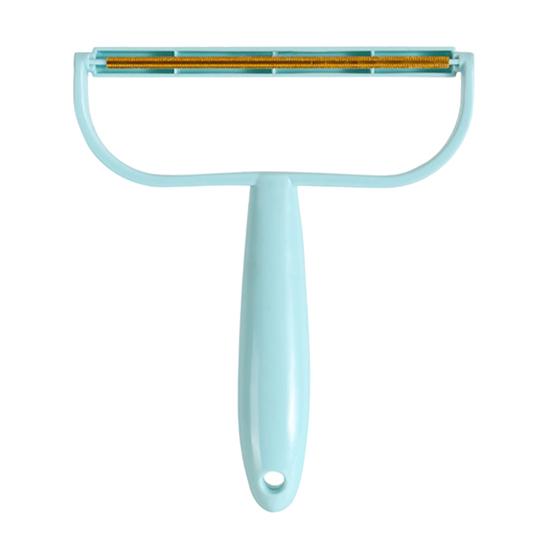 

Средство для удаления ворса 2 в 1, ручное средство для удаления волос с одежды, шерсть, бритва, роликовая щетка, инструмент синий