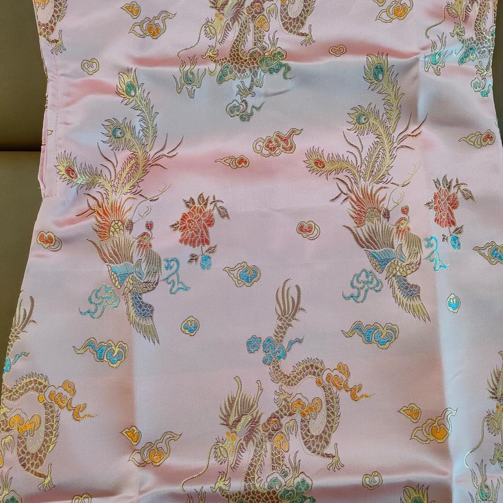 KOUKIDI Long Cheongsam with Embroidered Perfect for Ethnic Club Size 100cm Children's Pattern, Costumes, Qipao, Dress, Dress,