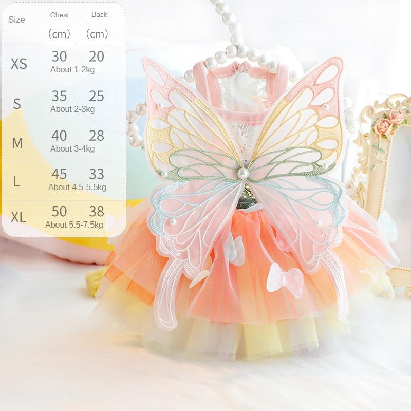 Summer Pet Princess Clothes Pet Dog Dress For Dogs Skirt Summer Dog Wedding York Chihuahua Poodle For Dogs Skirts Cat Dresses