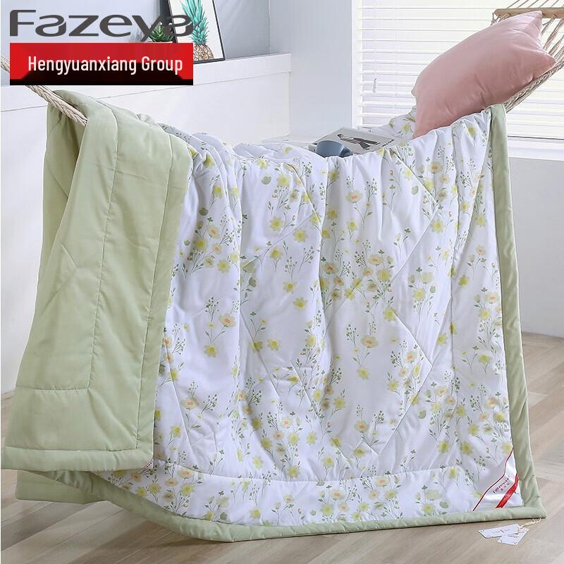 Fazeya Forest Stream Floral Washed Summer Quilt