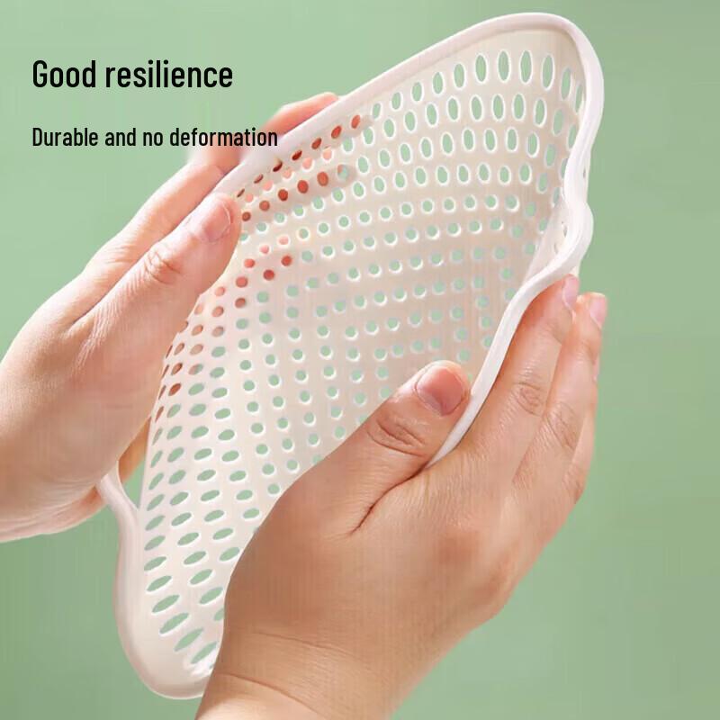 maxcook Nordic Style Stackable PP Draining Basket Set