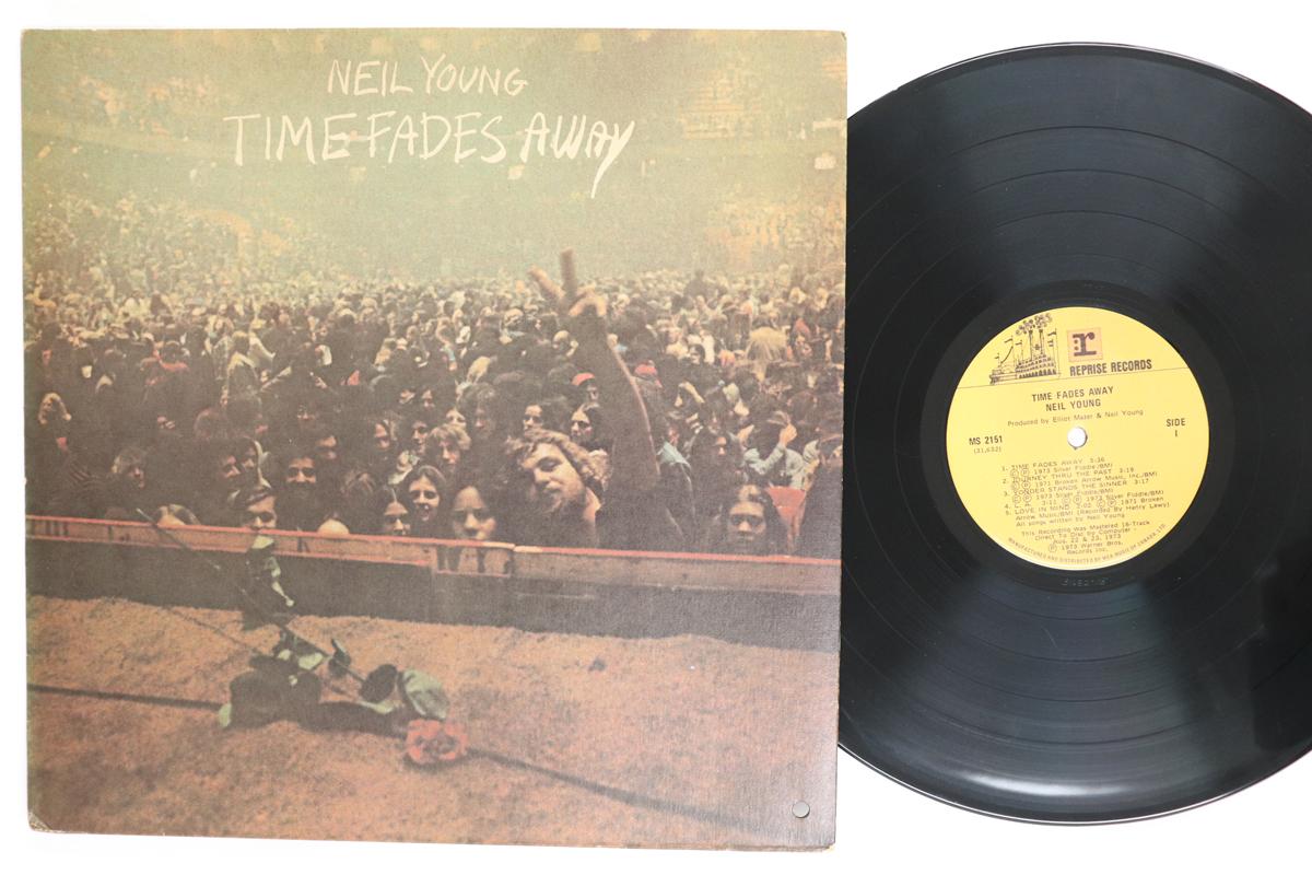 LP Record NEIL YOUNG Time Fades Away MS2151 REPRISE 1973 Canada Rock Used