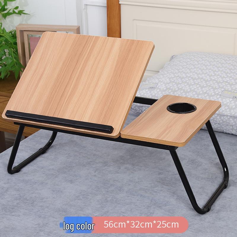 Folding Six-Speed Bedside Table: Multi-functional Study Desk & Laptop Stand