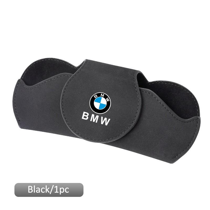 Suede Car Glasses Clips Sun Visor Convenient Storage Glasses Clips For BMW E39 E46 E90 F10 F11 F20 F30 F34 G20 G21 G38 X1 X3 X5 ulbn07