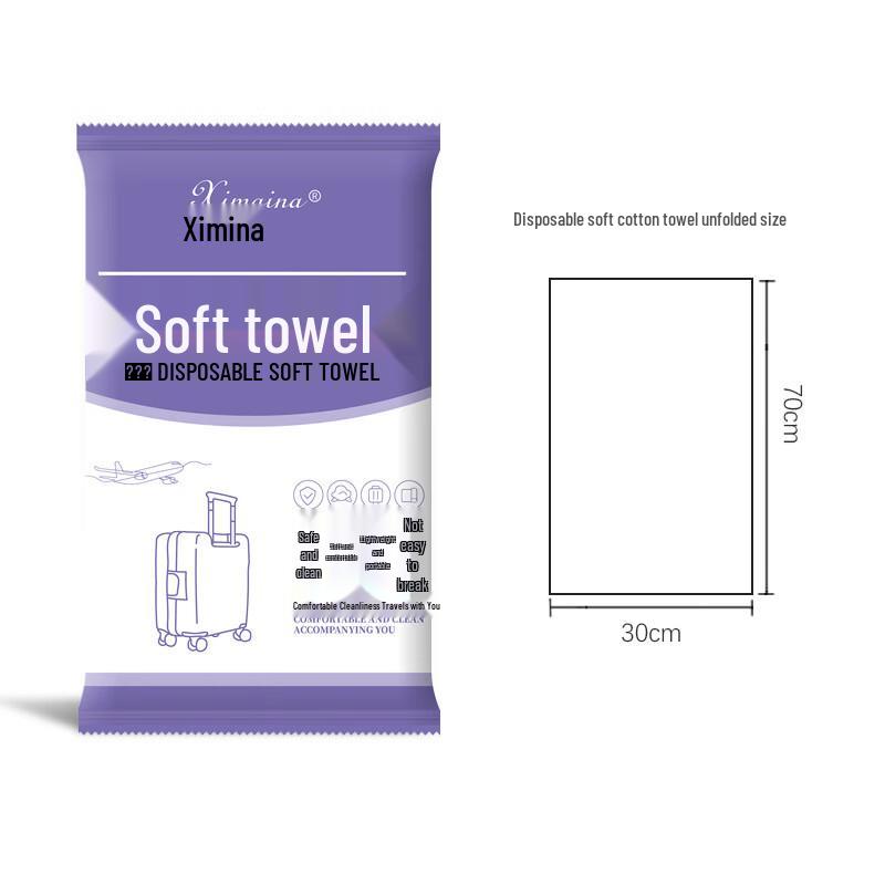 Ximaina Soft Disposable Travel Towels One Size