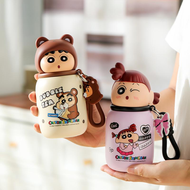 Crayon Shin-chan Insulated Cartoon Cup for Kids - Cute and High-Value Design