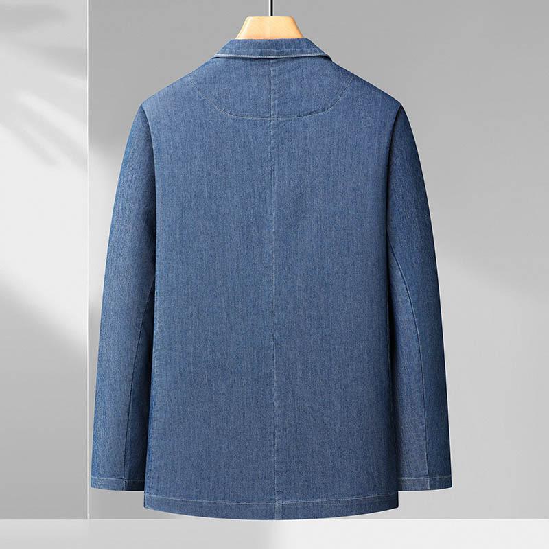 Sacou Bărbați Modă Casual Business Slim Fit Petrecere Totul Sport Camping în Aer Liber Alpinism Călătorie Sacou Cowboy