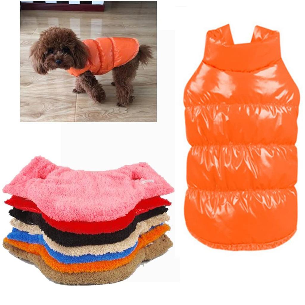 And Winter Pet Color Coat Down Jacket Vest Thickened Pet Clothes