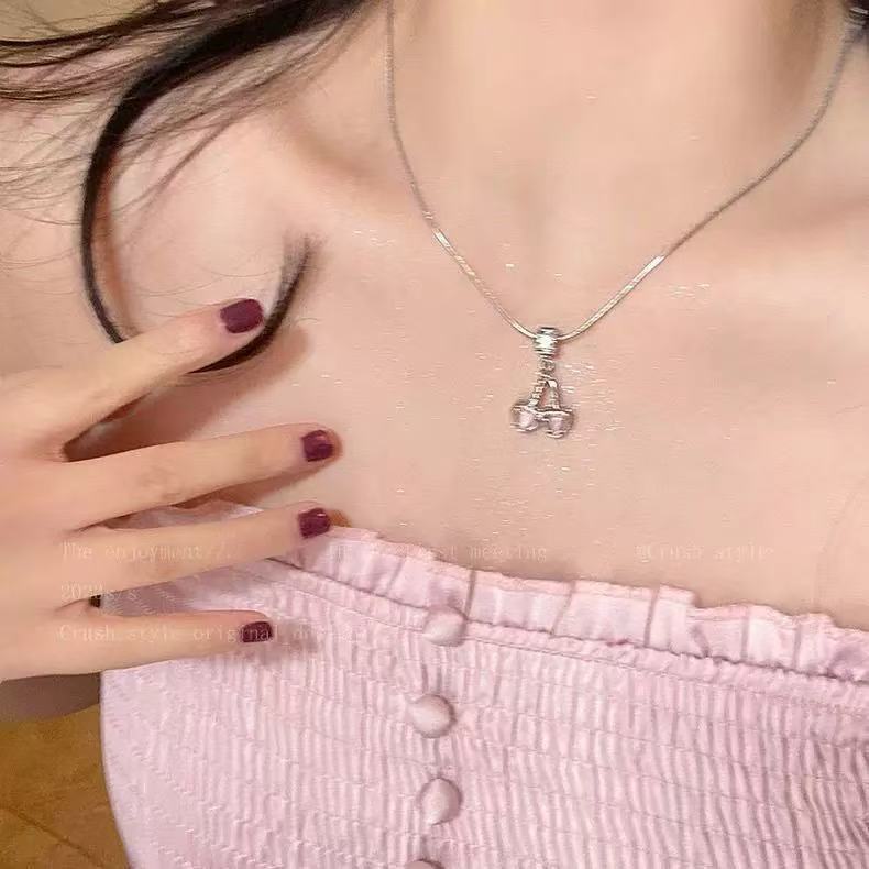 Simple pearl necklace women's new light luxury niche high-end fashion versatile women's neck chain