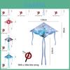 Modern Simple Style 1.2 Meter Triangle Kite With Glass Fiber Frame
