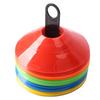 50 Pack Agility Soccer Cones Different Colored Cone Markers with Carry Bag and Holder for Sports Training Practice