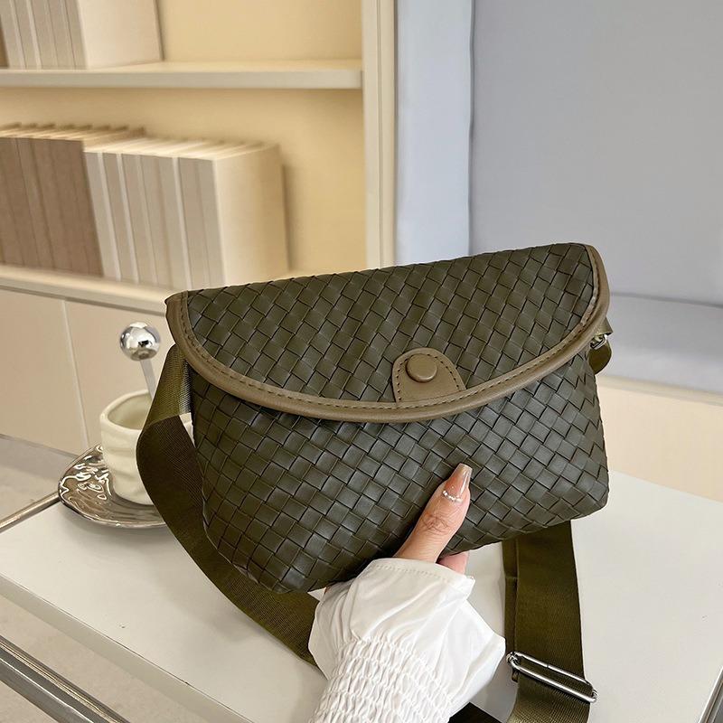 Koreanische Mode Umhängetasche Neu Frühling Sommer Minimalistische Freizeittasche Textur Persönlichkeit Umhängetasche