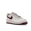 Nike Air Force 1 07 Craft Dark Beefroot Unisex-Sneaker Weiß Sail Dunkel-Beetrot DB4455-100