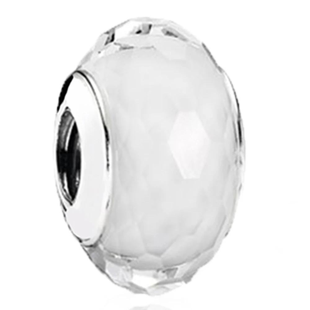 New Original Copper Murano Glass Flower And Leaf Cosmic Rainbow Charm Beads For Bracelet Diy Women Jewelry Gift