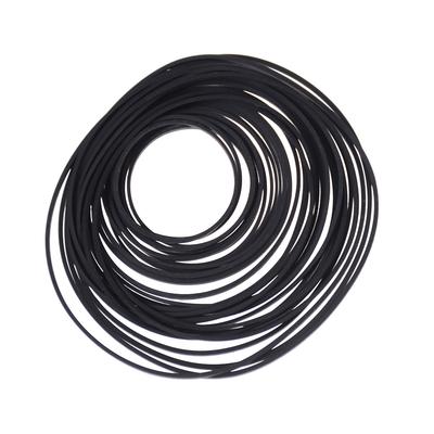 40pcs  Mix Cassette Tape Replacement Rubber CD DVD Cassette Tape Recorder Turntable Strap Belt For CD-ROM Video Machines 1*1mm