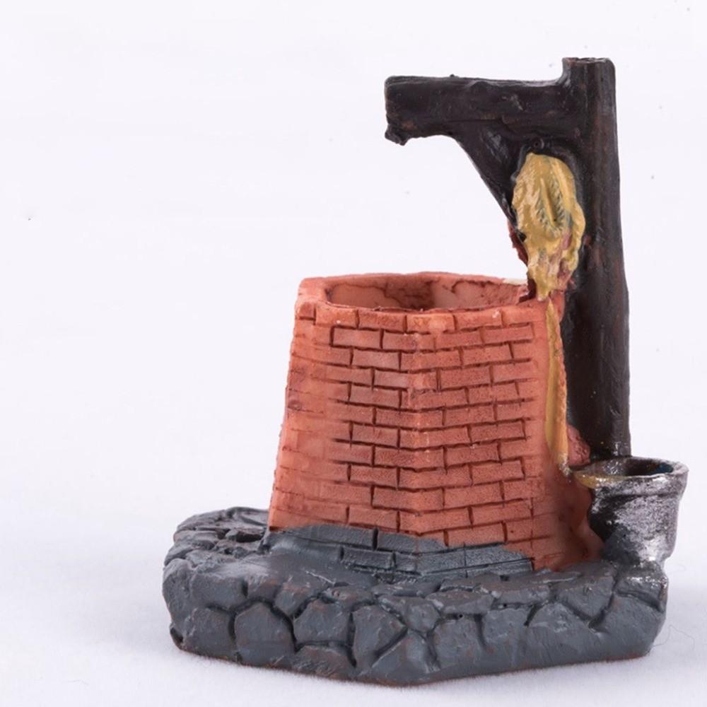 Realstic 1 pcs DIY Crafts Tradiational House Model Scene Statue Bonsai Decor Figurines