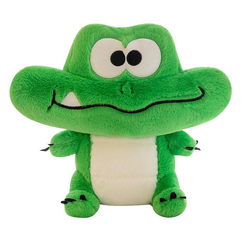 Plush Cute Crocodile Toy Animal Stuffed Doll Cartoon Decorations Kids Gifts