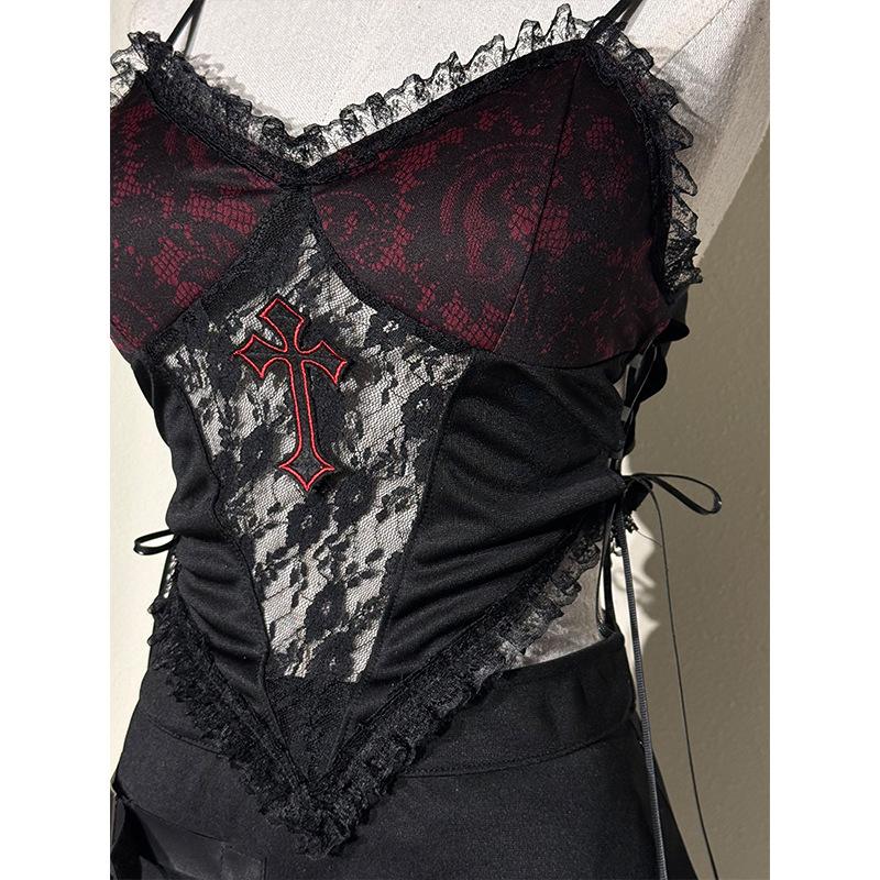 Cosplay Duchess tube top chain top women, Halloween European and American fashion babes sexy versatile vest