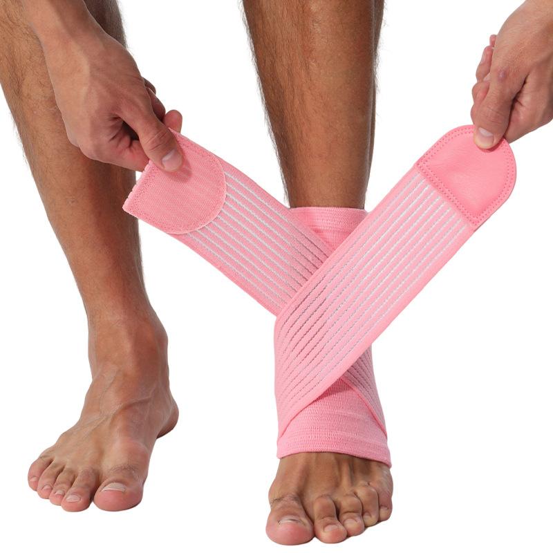 Knitted Sports Ankle Brace Pressurized Anti-sprain Basketball Ankle Brace Fitness Strap Anti-drop Support Ankle Brace