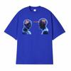 Telepathic Connection Shared Braincell Meme T Shirt Men Women Fashion Classic High Quality Tshirt Oversized Loose Tshirts Tops