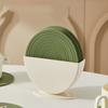 Anti-scalding Cup Mat Non-slip Coaster Minimalist Tableware Mat  Restaurant