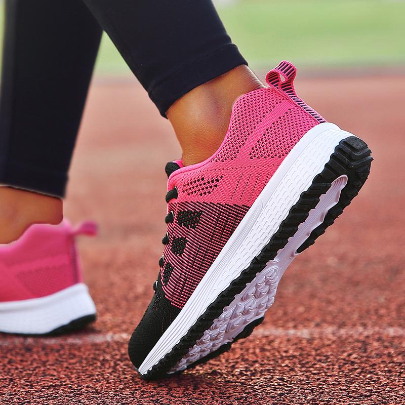 Sneaker Women Shoes Lace Up Women Sport Sneaker High Quality Women's Sports Shoes Walking Footwear Women Casual Shoes