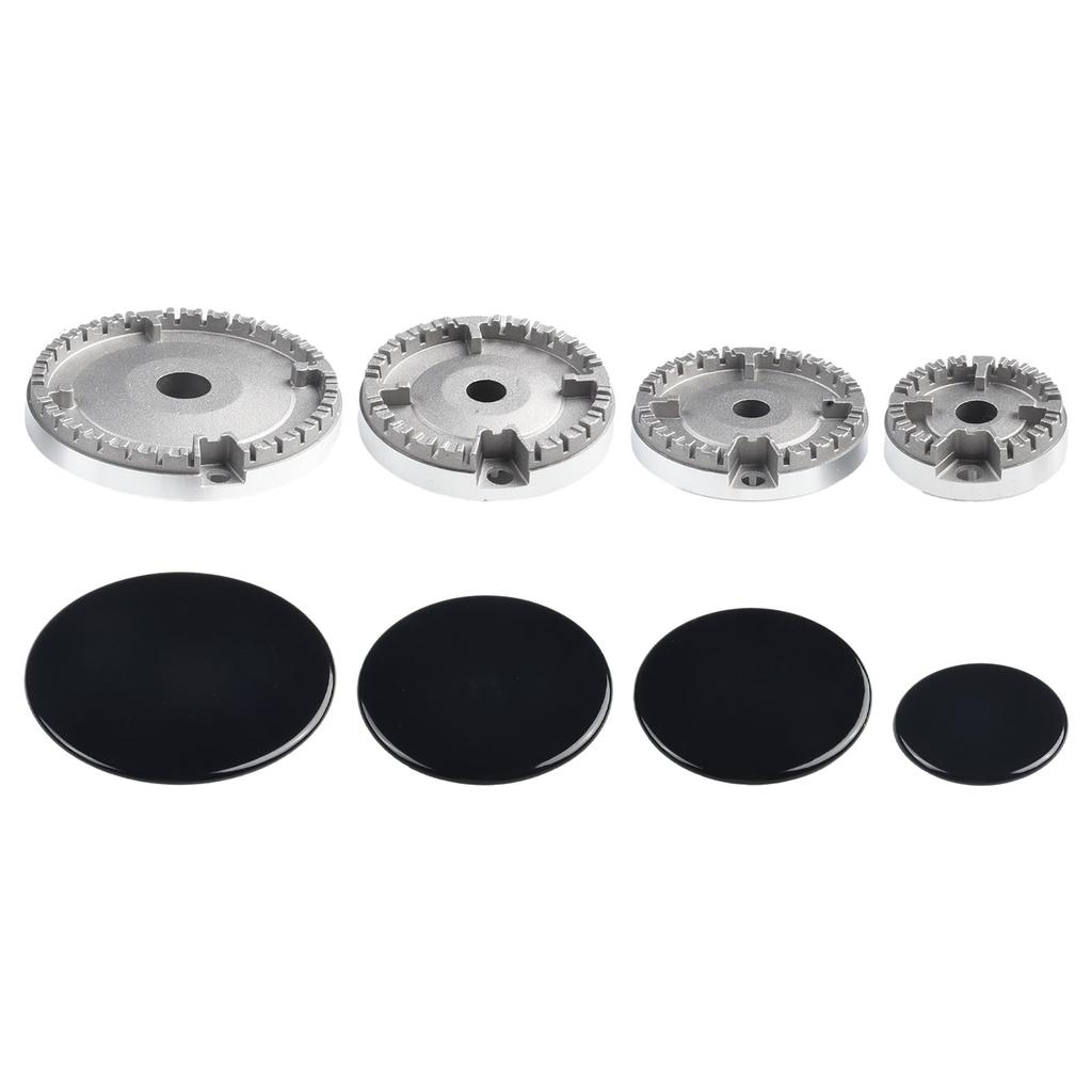 Wide Range Compatibility Gas Stove Burner Cap Set For Different Cooker Types