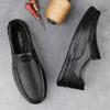 Fashion Summer New Mens Genuine Leather Shoes Soft Soled Casual Flats Outdoor Walking Loafers Comfort Fashion Hiking Footwear Moccasins