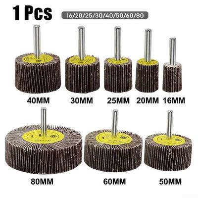 Radwerkzeuge 1* 1 Stück 6mm Schleiffächerscheibe Schleifscheibe