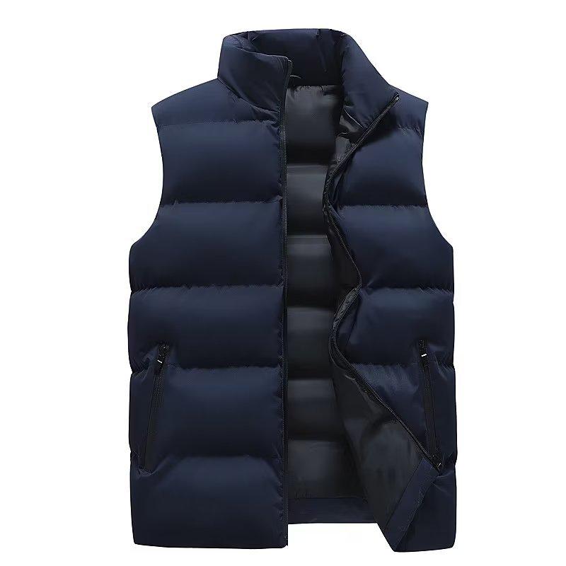 Herren Leichte Baumwolle Ärmellose Weste - Warme Oberbekleidung für Frühling, Herbst und Winter