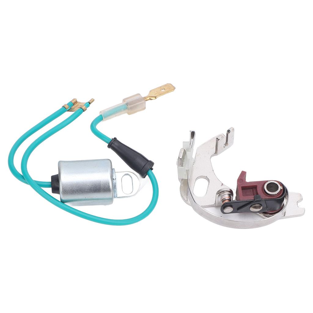 Kit de Puntos y Condensador para Distribuidor Construcción Metálica Kit Profesional de Puntos de Distribuidor Reemplazo para Lucas 43D