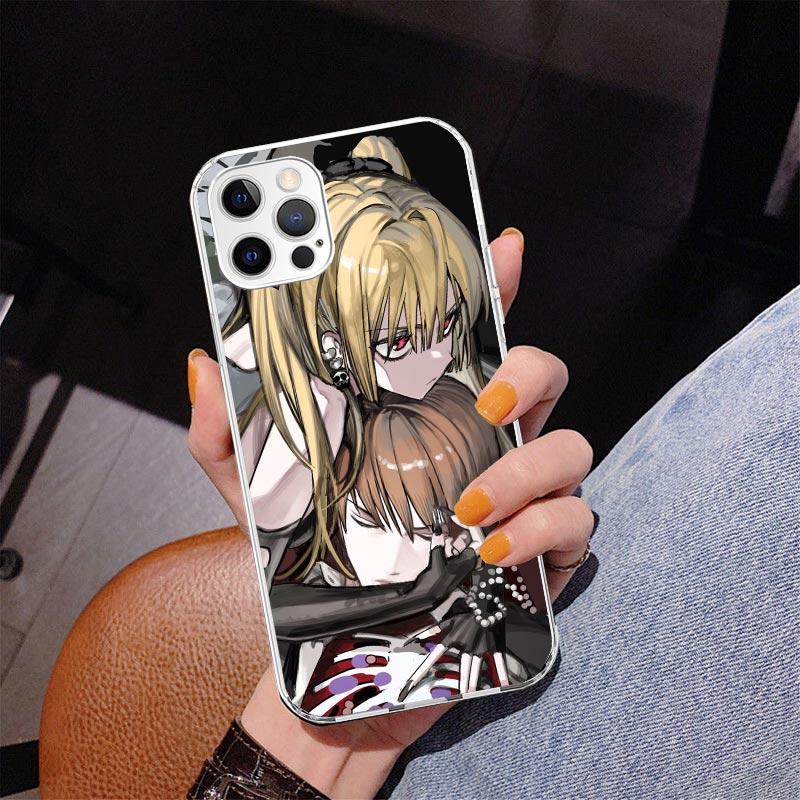 N-Note D-Death MisaMisa Phone Case For iPhone 17 Air 16 Pro Max 16E 15 + 14 Plus 11 12 13 Mini 7 8 SE Gift Print Cover Fundas