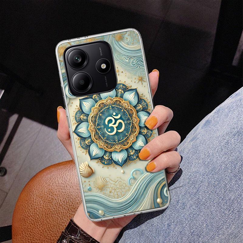 Mandala Chakra Insist Yoga Phone Case For Xiaomi Redmi Note 15 14 13 12S 12 11 Pro Plus 14S 11S 11E 10 10S 11T 5G Personalized C