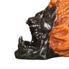 Pumpkin Skull Decoration Halloween Resin Craft Sculpture Horror Decor Ornament for Tabletop