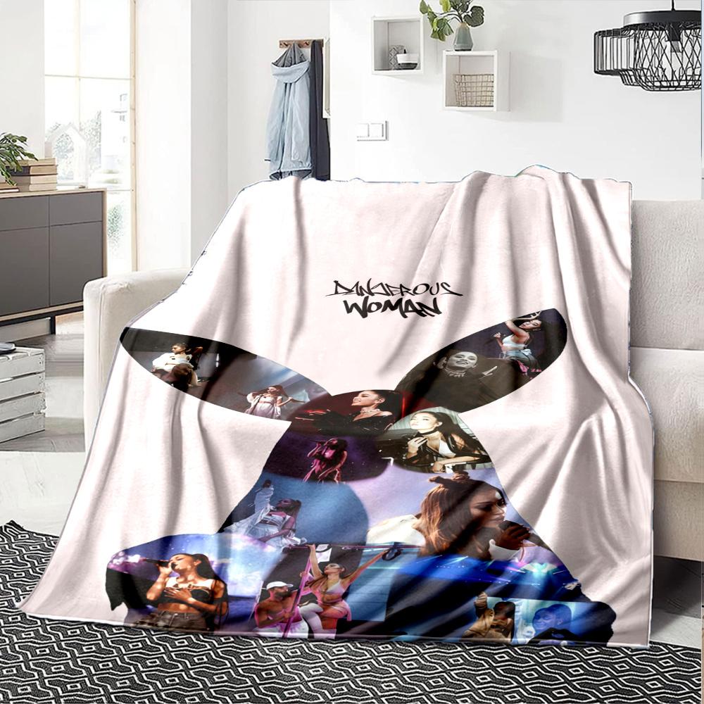 Ariana Grande Blanket, High quality Comfortable for All Seasons, Home Decor, Warmth and Comfort
