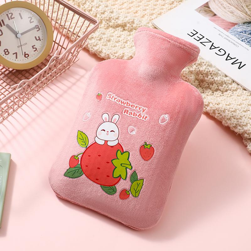 Large Hot Water Bottle - Versatile Hand Warmer & Belly Heat Pack with Water Injection