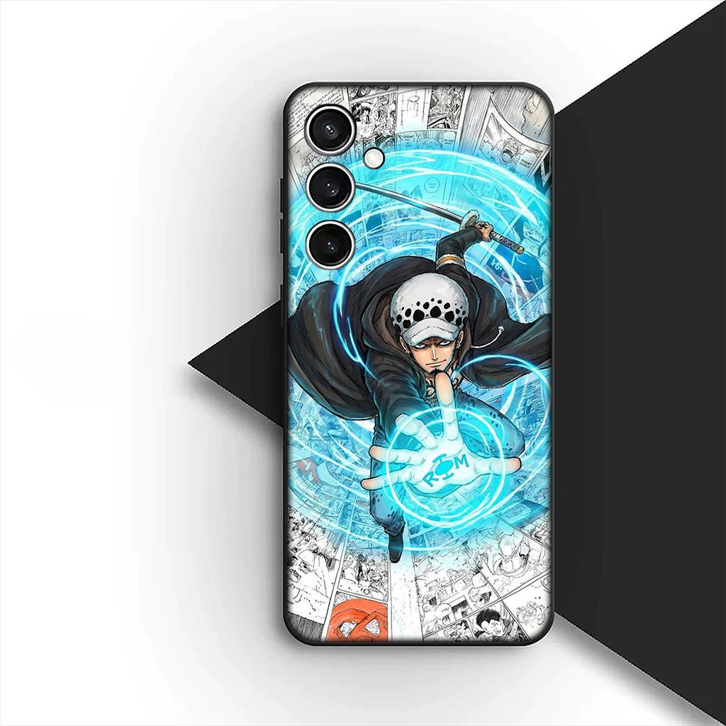 Trafalgar D Water Law One Pieces Luffy Phone Case for Apple iPhone 17 16 14 15 Plus Pro Max 16E ProMax + 15Plus 15+ 16+ Cover