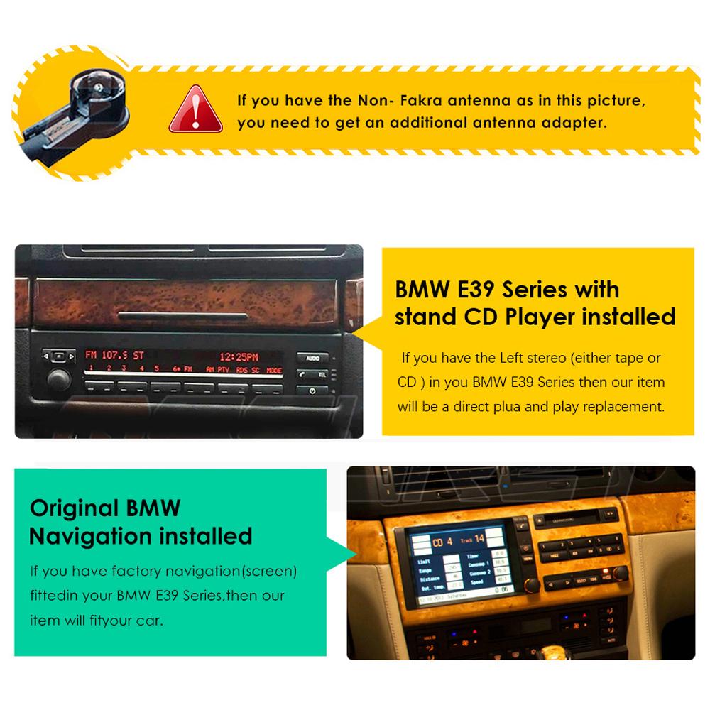 Hizpo 7-calowy 2-DIN Android 13 Samochodowy Odtwarzacz Multimedialny Dla BMW X5 11 E53 E39 M5 1996-2003 Stereo Nawigacja GPS Audio Inteligentny Carplay 4G Radio Samochodowe