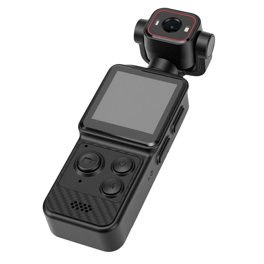 Handheld Camera 4K 3MP 1.54 Inch Color Screen Handheld Video Camera with 180 Degrees  Horizontal 90 Degrees  Vertical