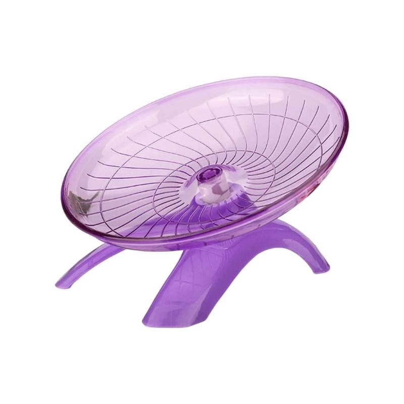 Simple Hamster Running Wheel Dish Fashion Exercise Disk Noise Complimentary Plastic Small Pet Activity Toy