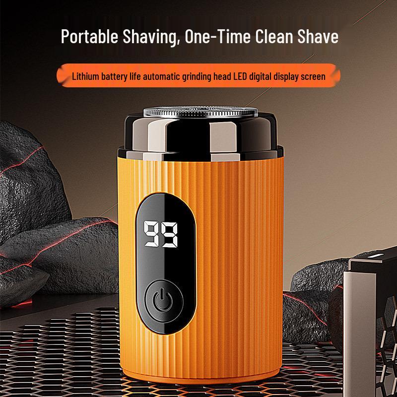 Electric Shaver: Super Clean, Fully Washable, Compact & Portable Men's Beard Trimmer
