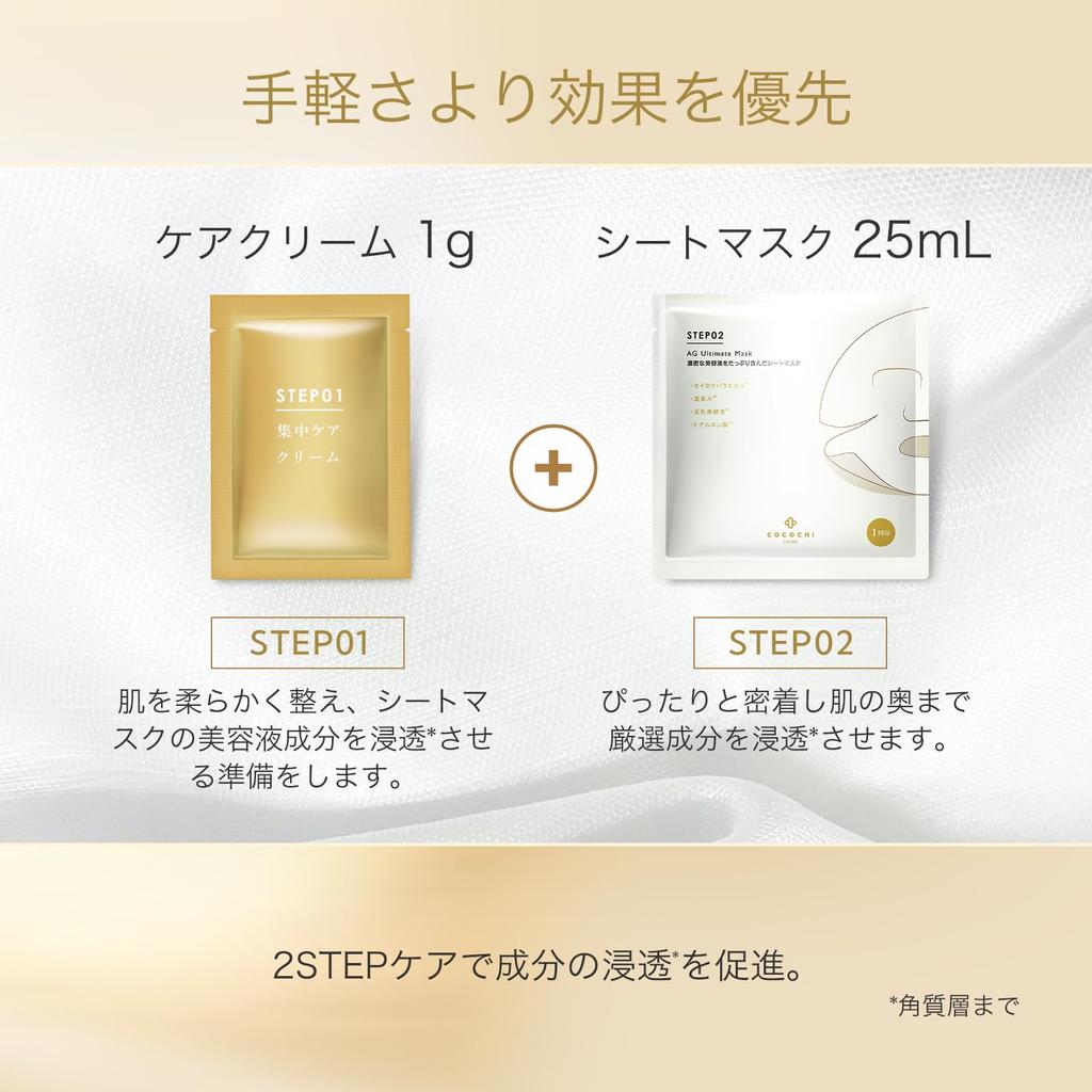 CocochiCosme Cocochi Facial Essence Face Face Individually Face Sheet Skin Rough Beauty Made In 5 Facial Shiny Facial Essence Essence Cream Mask Mask,