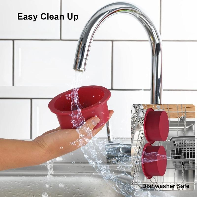 Kulaté silikonové formy na dort Nepřilnavá pečicí forma Opakovaně použitelné kuchyňské nádobí na chléb, koláče, cheesecaky a dezerty Snadné vyjímání