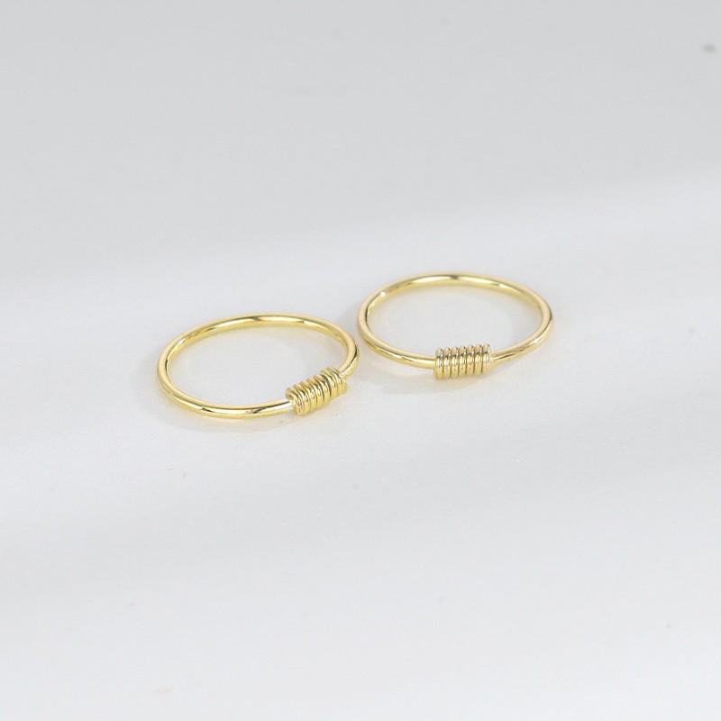 Женские Минималистичные Серьги-Кольца из Стерлингового Серебра S925 – Высококачественный Минималистичный Дизайн Серебряной Каффы 8MM